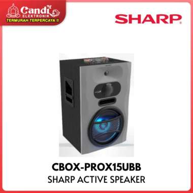 SHARP Speaker Pro-X Series Woofer 15Inch CBOX-PROX15UBB