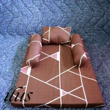 Kasur Bayi Set lengkap Bantal Guling motif lengkap minimalis LP Kasur Set Getris