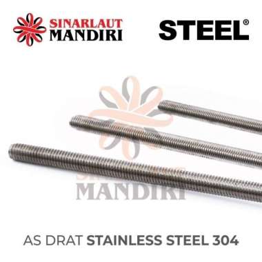 Asdrat Stainless Steel 304 / Long Drat / As Drat SS 304 (3M) M6