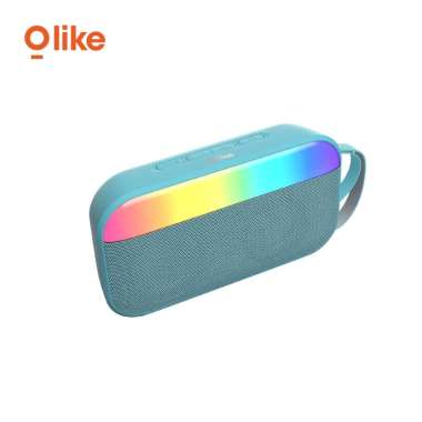 OLIKE SF4 SPEAKER BLUETOOTH PORTABLE STEREO TWS WIRELESS SPEAKER blue