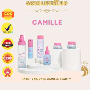 PAKET CAMILLE SET SKINCARE BY CAMILLE BEAUTY SKIN CARE CAMILLE BPOM READY SUNNY DAY CREAM CAMILLE FA