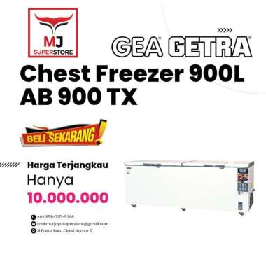 FREEZER GEA 900 CHEST FREEZER GEA AB900TX