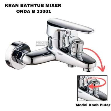 Kran Bathup - Kran Mixer - Onda - Kran Panas Dingin
