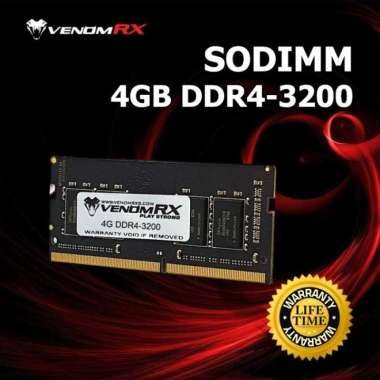 Ram Laptop VenomRX 4GB 8GB 16GB DDR4 2666 3200 Mhz Sodimm - 4GB 3200Mhz