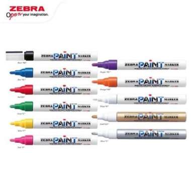 Zebra Paint Marker Gold