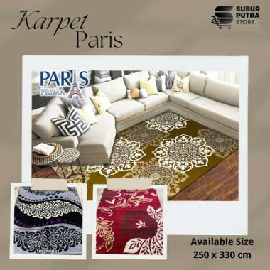 PARIS - KARPET PERMADANI PARIS SIZE 250 X 330 CM VARIAN A MOTIF Random