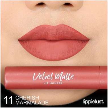 WARDAH Colorfit Velvet Matte Lip Mousse Indonesia 11 Cherish Marmalade