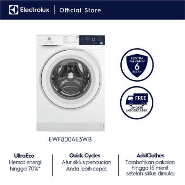 [Trade-in] - Mesin Cuci ELECTROLUX EWF8004E3WB / EWF 8004 E3WB / EWF 8004E3WB