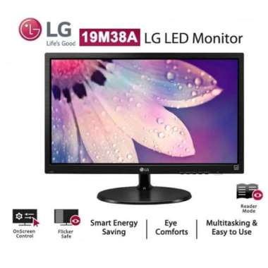 MONITOR LCD LED LG 18.5 inch 19M38A *RESMI*
