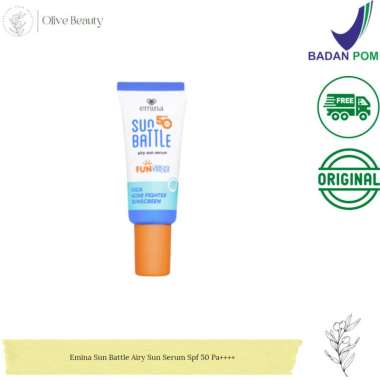 Emina Sun Battle Airy Sun Serum Spf 50 Pa++++