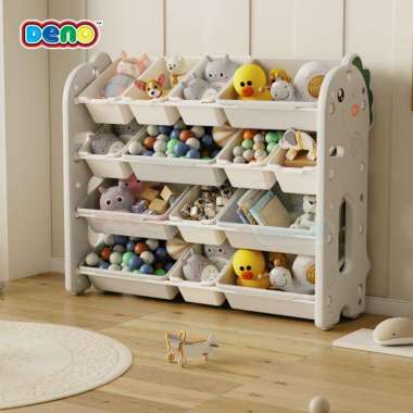 [CLEARANCE SALE] DENO KISUBO Rak Mainan Anak / Baby High Chair Kursi Makan / Bath Tub Bayi Lipat XL-