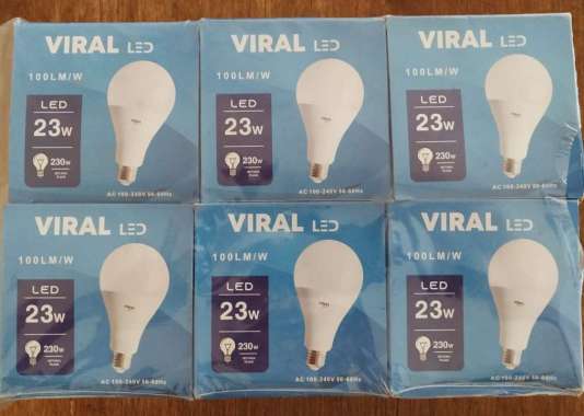 Lampu LED VIRAL 23 Watt ( Cool Daylight / Putih )
