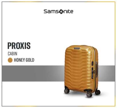 Samsonite Koper Hardcase Proxis Spinner Cabin 20 Inch - Honey Gold