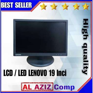 Monitor LCD / LED Lenovo / HP 19 Inch Widescreen [BEKAS]