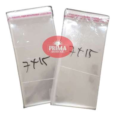 PLASTIK OPP LEM / OPP SEAL 15 X 7