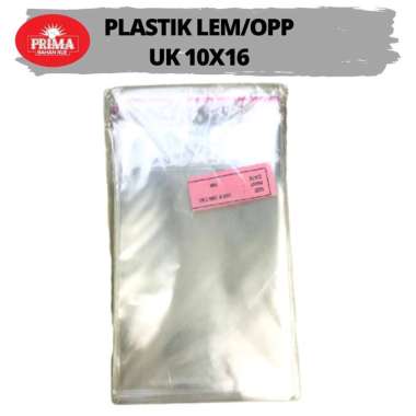 PLASTIK LEM/ OPP UK. 10 X 16