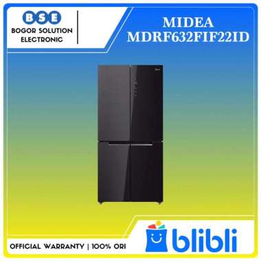 Kulkas Multi Door Midea MDRF632FIF22ID Kulkas Midea Smart Cooling Inverter