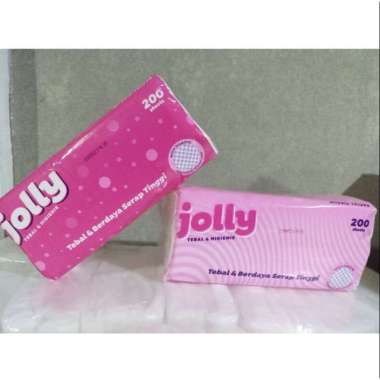 TISSUE JOLLY/ TISSUE KECANTIKAN/ TISSUE JOLLY/ TISU JOLLY 250's jolly pink 200sheet