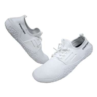 Lifting Shoes STRENGTHBAE Sepatu Gym Deadlift Slipper Slippers Olahraga Squat Bench Press 39 White