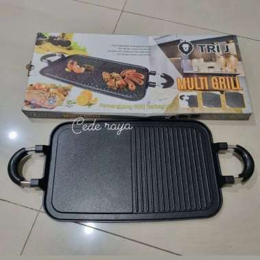 panggangan bbq / multi grill pan teflon anti lengket