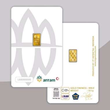 Logam Mulia Antam Certicard 0.5 gram