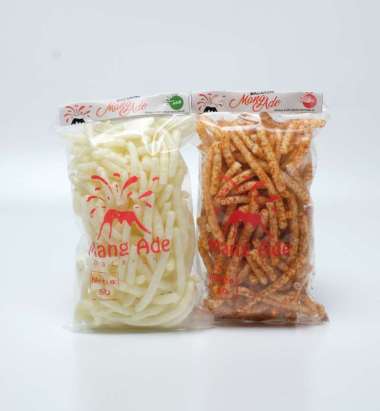 Keripik Stik Kentang Macaroni Mangade Kemasan Plastik Pedas