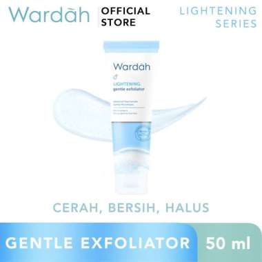 Wardah Lightening Gentle Exfoliator 50 ml -Sabun Cuci Muka 50ml