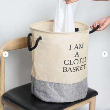 Keranjang Baju Kotor Jumbo Size Big Size Laundry Bag