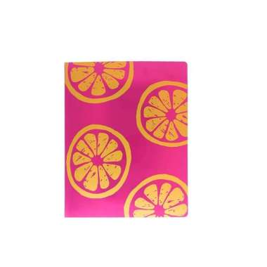 Binder Note Ring Binder isi Kertas dan Pocket PP Daiichi POP Karakter Pink Jeruk