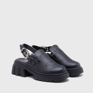 Adorableprojects - Qiandra Platform Black - Sandal Wanita 41