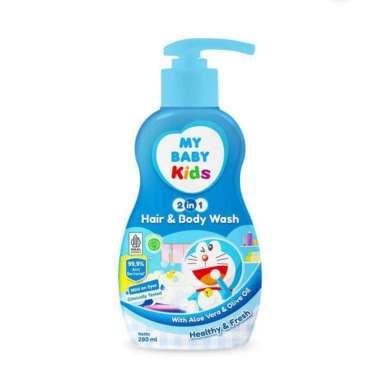 My Baby Kids Hair & Body Wash Healthy & Fresh Pump 280ml