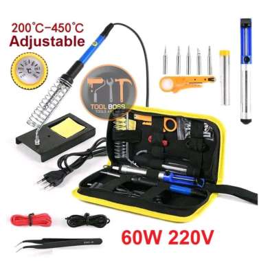 Solder Listrik Set 15 Pcs