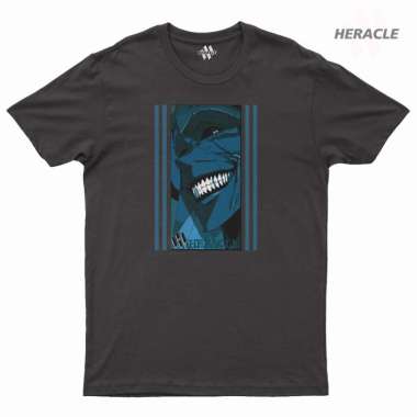 HERACLE - Tshirt Solo Leveling Kaos Distro Pria Wanita Cotton Premium Hitam XL