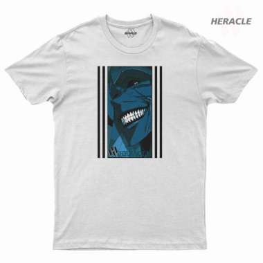 HERACLE - Tshirt Solo Leveling Kaos Distro Pria Wanita Cotton Premium Putih XL