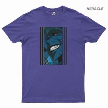 HERACLE - Tshirt Solo Leveling Kaos Distro Pria Wanita Cotton Premium Navy XL