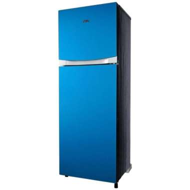 KULKAS AQUA AQR-D275R / AQRD275R / AQR D275 R , 2 PINTU Biru