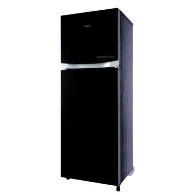 KULKAS AQUA AQR-D275R / AQRD275R / AQR D275 R , 2 PINTU Hitam