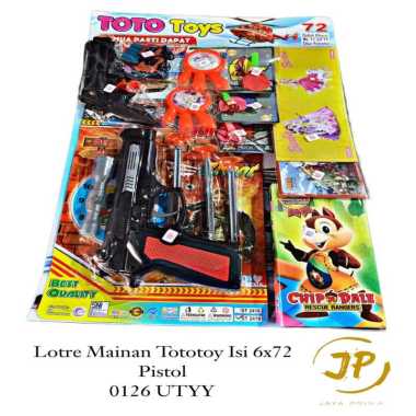 MAINAN ANAK LOTRE MAINAN TOTOTOYS 72 KUPON, Satuan TRUK TANGGA