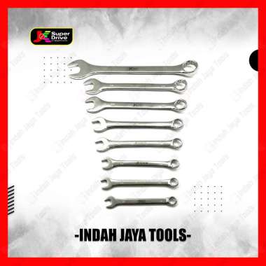JAYKAY Kunci Ring Pas 8 9 10 11 12 13 14 17 mm Satuan Combination Spanner Mirror Wrench 10 MM