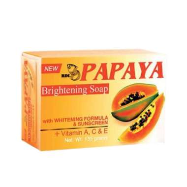 RDL PAPAYA BRIGHTENING SOAP 135 GRAM