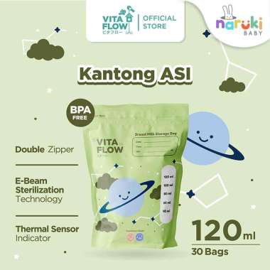 Vitaflow Kantong Asi Breastmilk Storage 100mL 120mL 150mL Vita Flow 120mL - Planet