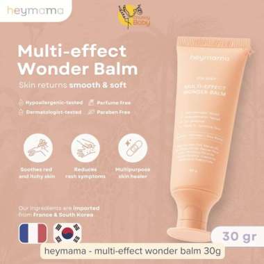 Heymama Multi-Efect Wonder Balm 30gr - Salep Krim Skincare Bayi & Anak Kulit Kering Sensitif