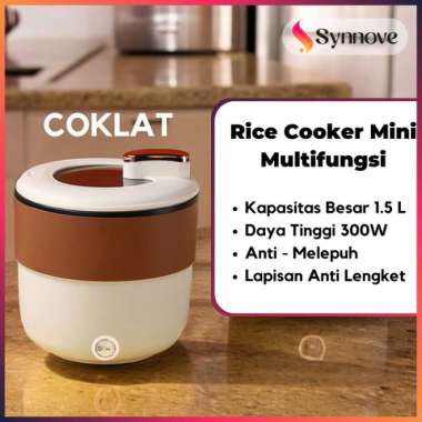 Rice Cooker Mini Low Watt Magicom Mini Penanak Nasi Multifungsi Coklat