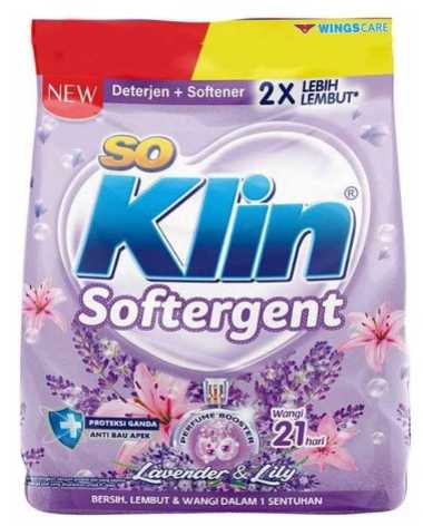 Deterjen Bubuk So Klin Softergent 425 gram Magnolia