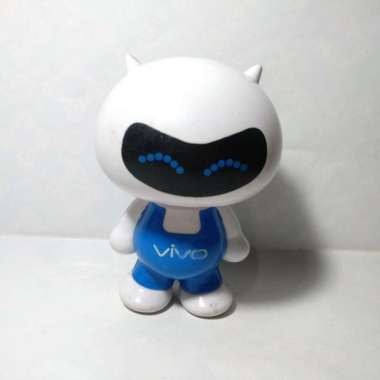 Maskot Alien Robot Vivo Figure Mascot Toys Langka Jadul Retro Android