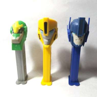Pez Robot Transformers Bumblebee Bee Grimlock Optimus Prime Candy Toys
