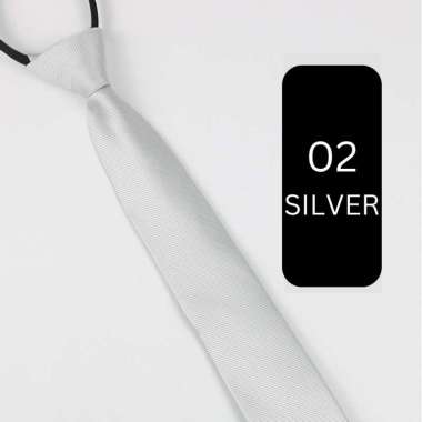 STEVEN - DASI POLOS INSTANT skinny tie dasi siap pakai dasi resleting dasi pria dasi formal dasi kan