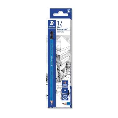 PENSIL 2H, 2B,7B, 9B, 4B,3B, 5B, 8B, 6B, KUNING 133-2B STAEDTLER 9B