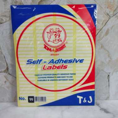 Label Harga /Nama/Undangan Sticker Tom&Jerry Label 121