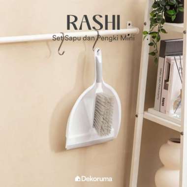 Dekoruma RASHI Set Sapu dan Pengki Mini